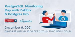 PostgreSQL Monitoring Day 2021 with Zabbix & Postgres Professional