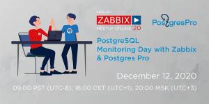PostgreSQL Monitoring Day 2020 with Zabbix and PostgresPro 