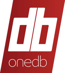 Onedb Red White Logo